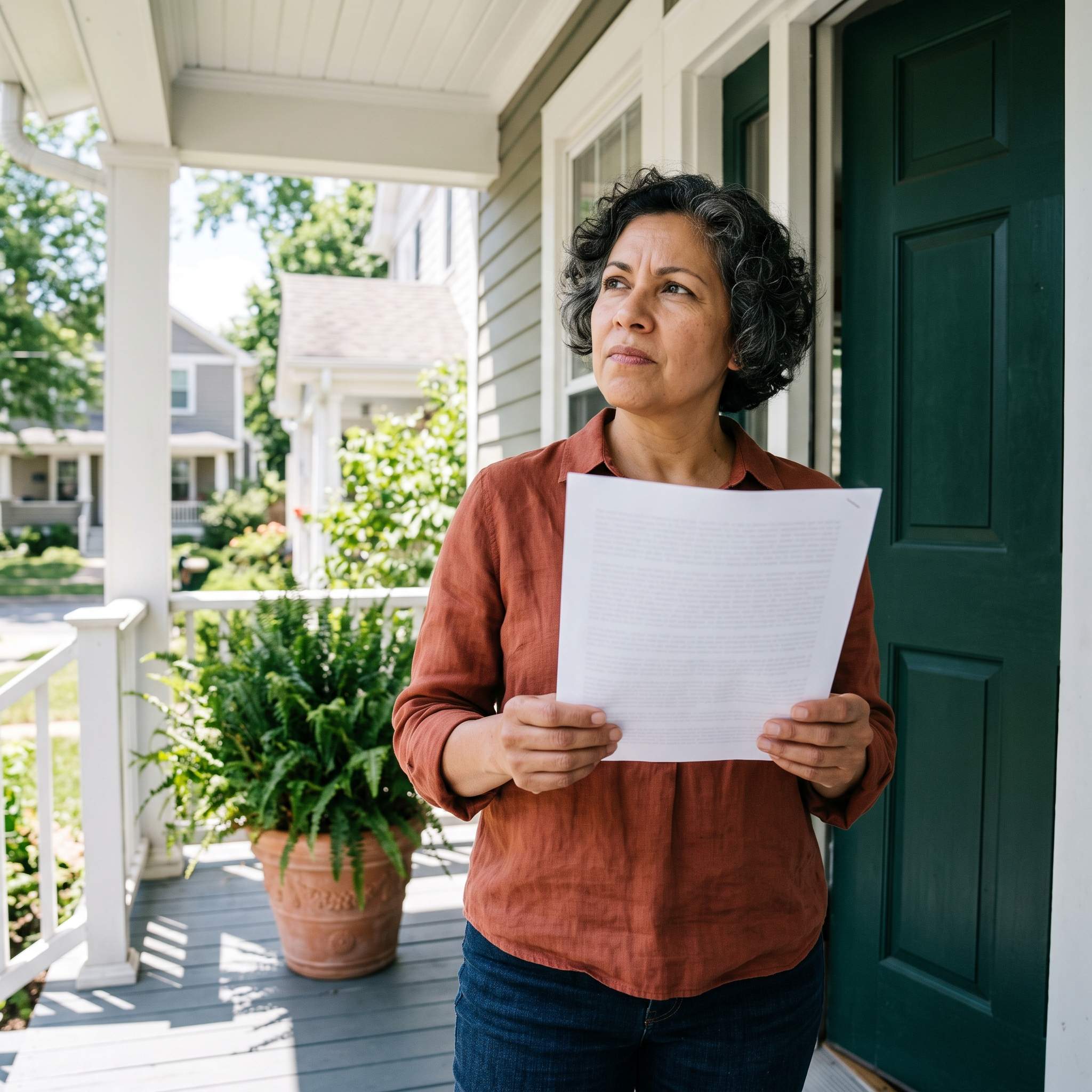 The filing date is printed on the notice itself, which is the one document most homeowners read once and then put in a drawer.