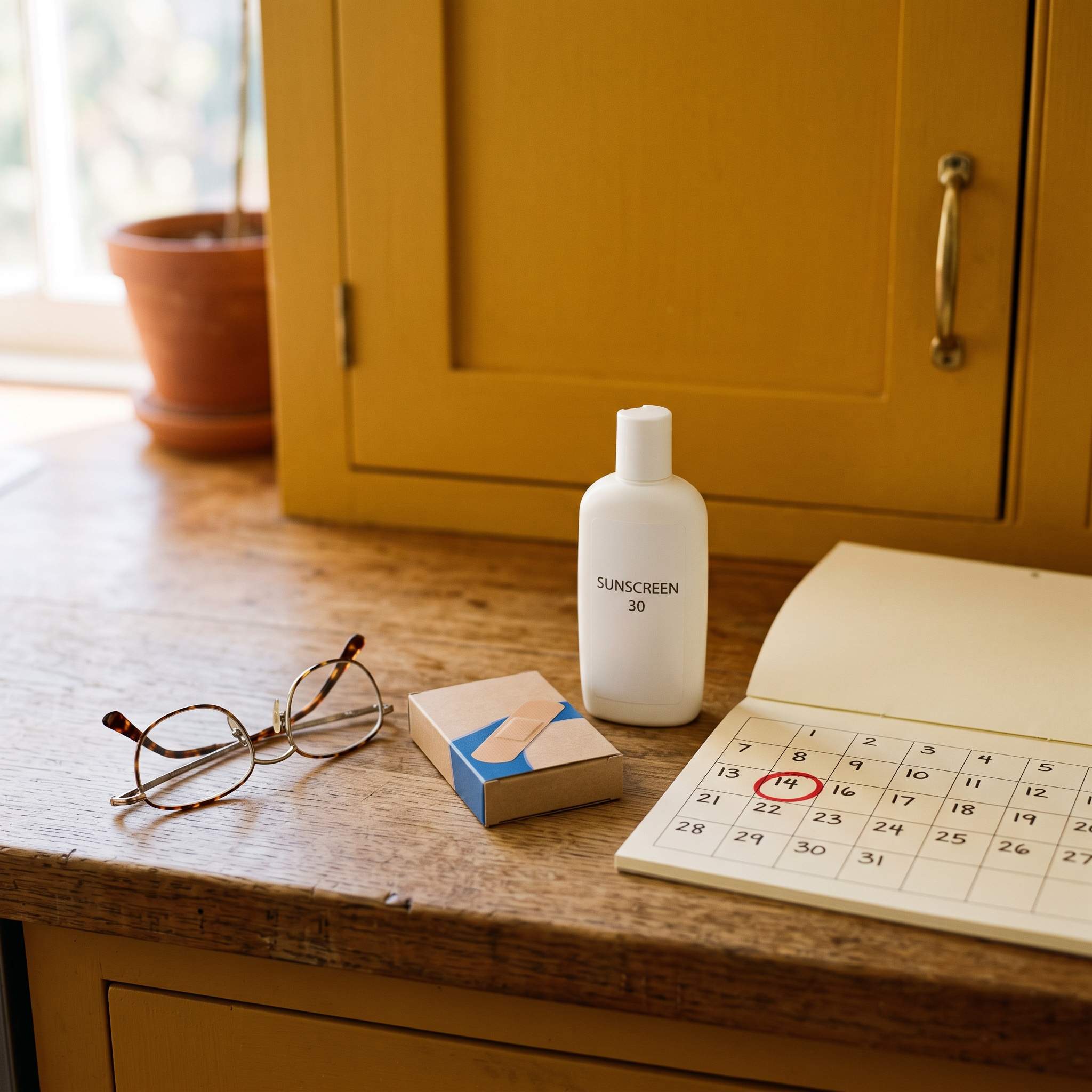Reading glasses, bandages, and sunscreen are all FSA-eligible purchases that can soak up a balance that would otherwise be forfeited.